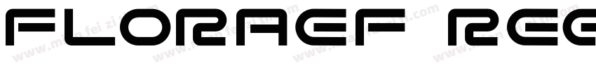 FloraEF Regular字体转换